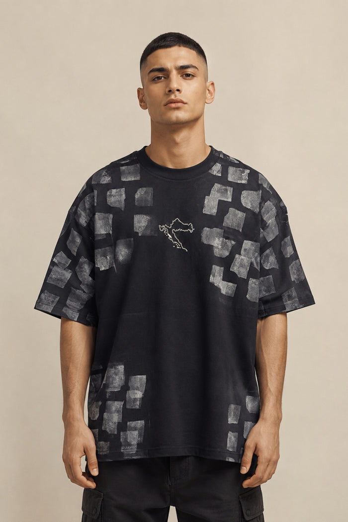 Black Out Oversize T-shirt pack of 16