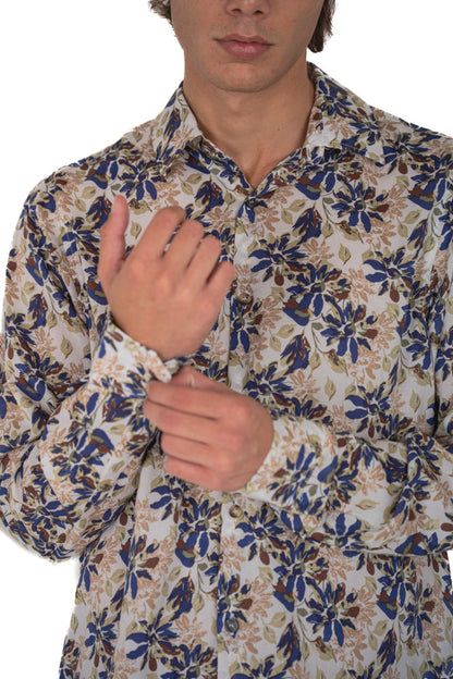 Camicia in Viscosa regular Low fantasia 1 SS26