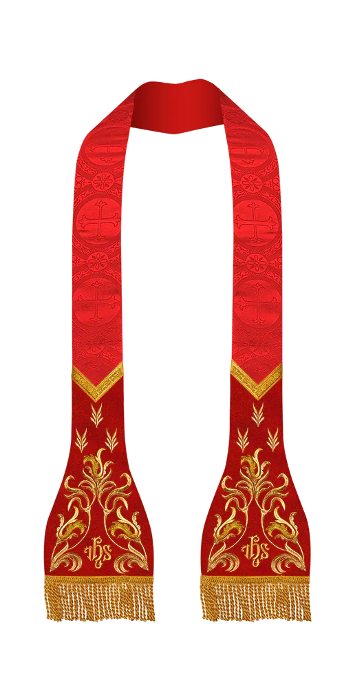 Damask / IHS / Red