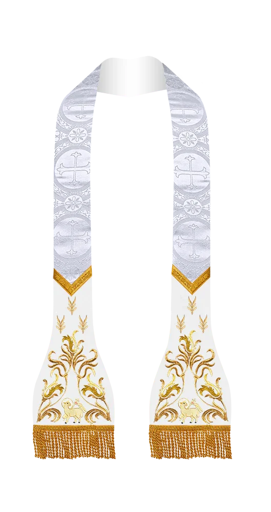 Damask / Agnus Dei / White