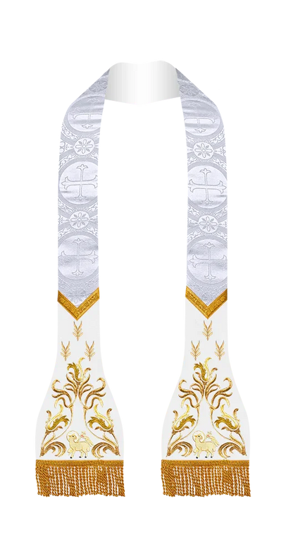 Damask / Agnus Dei / White