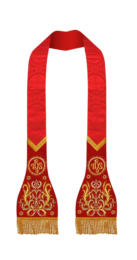 Damask / IHS / Red