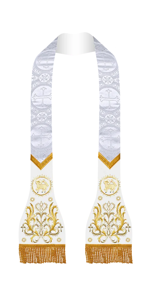 Damask / Agnus Dei / White