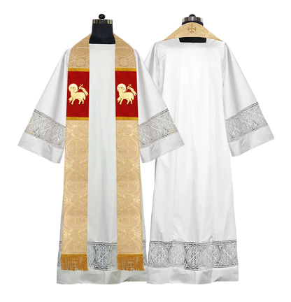 Clergy Stole with Spiritual motif