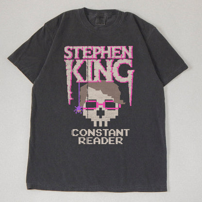 Constant Reader Pixel Garment Dyed Tee