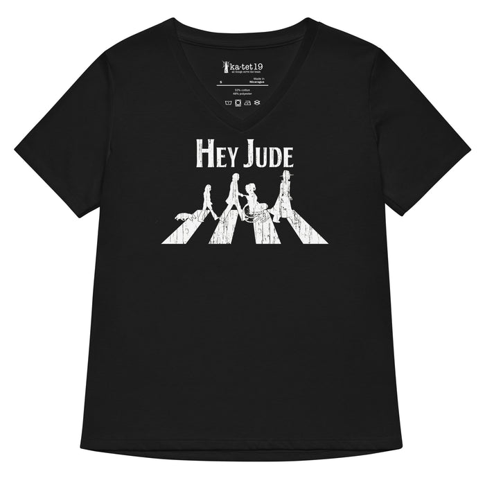 Crosswalk Original Women’s relaxed v-neck t-shirt