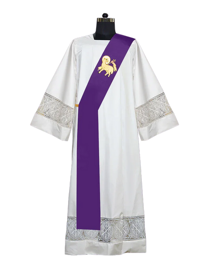Deacon Stole with Spiritual motif