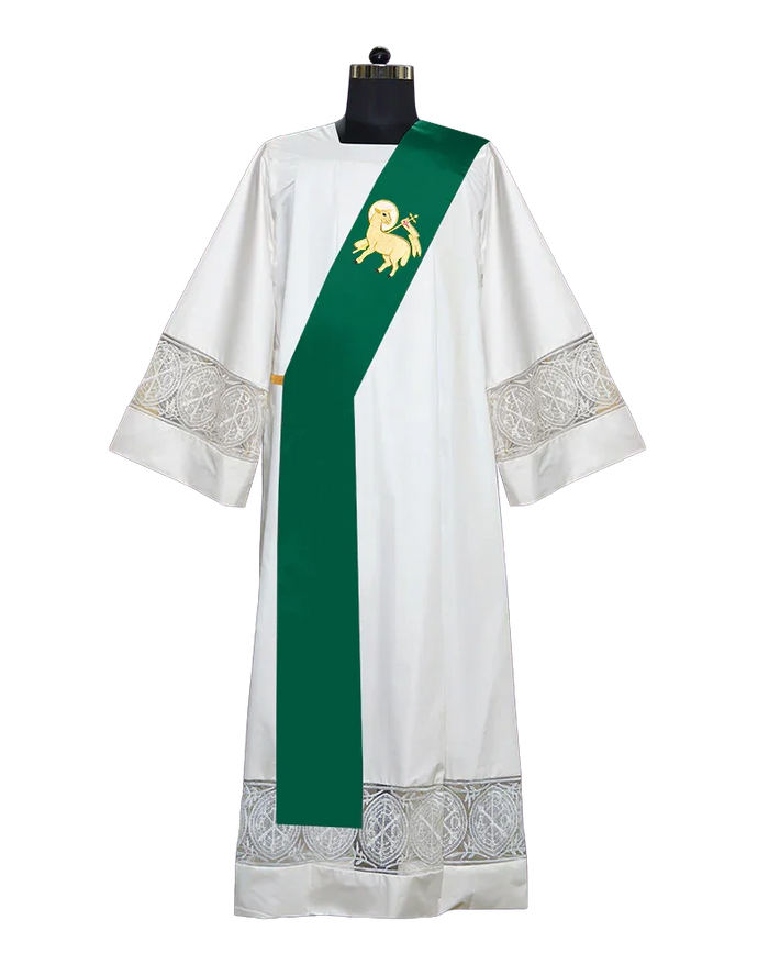 Deacon Stole with Spiritual motif