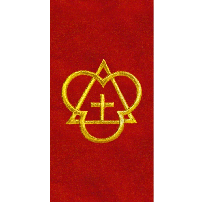 Deacon Stole with Trinity Motif