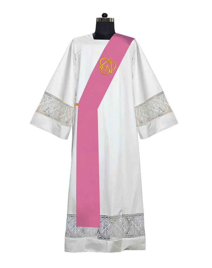 Deacon Stole with Trinity Motif