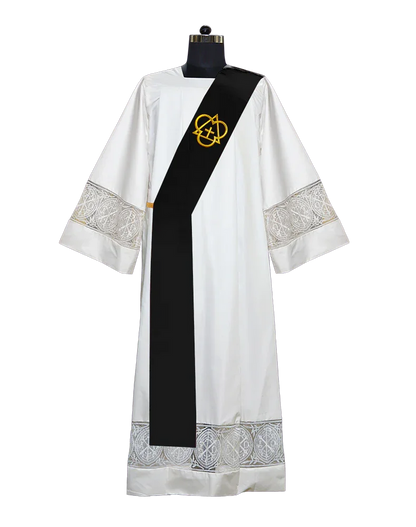 Deacon Stole with Trinity Motif