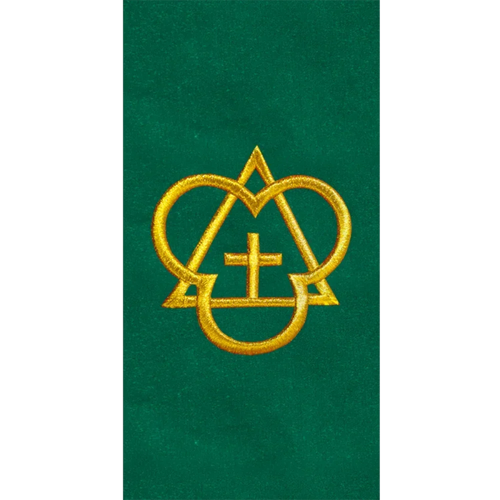 Deacon Stole with Trinity Motif