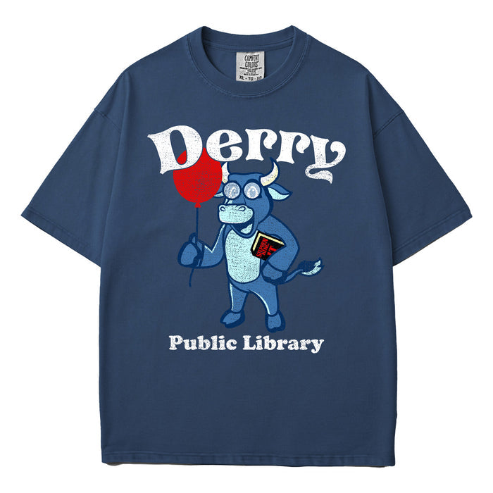 Derry Public Library Garment Dyed Tee