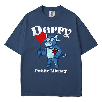Derry Public Library Garment Dyed Tee