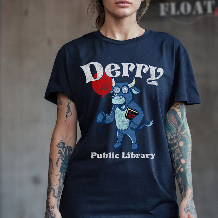 Derry Public Library Garment Dyed Tee