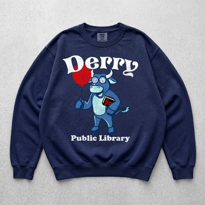 Derry Public Library Vintage Washed Sweatshirt