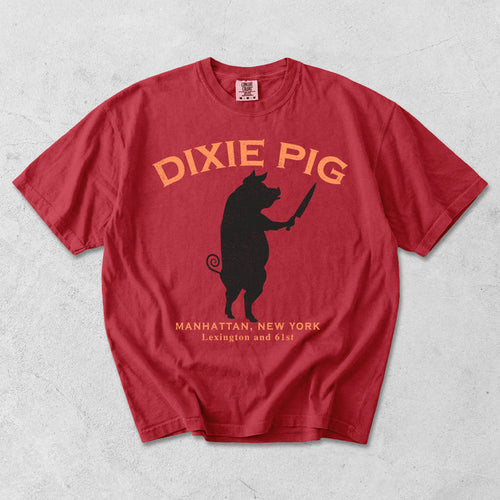 Dixie Pig Garment Dyed Tee
