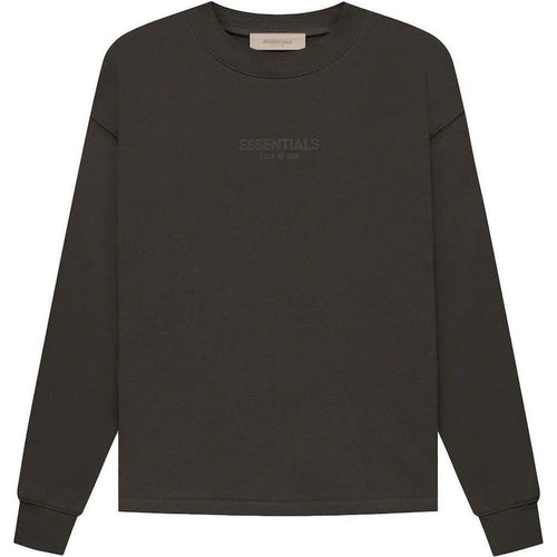Fear of God Essentials Relaxed Crewneck Off Black (FW22)