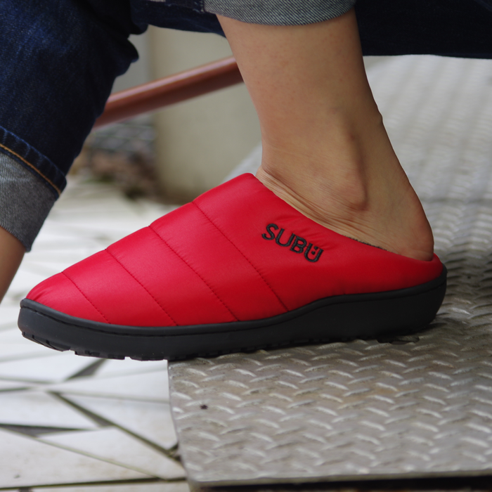 SUBU, Fall & Winter Slippers Red, Slippers,
