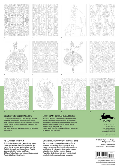 Pepin, Giant Artist's Coloring Books, Coloring,