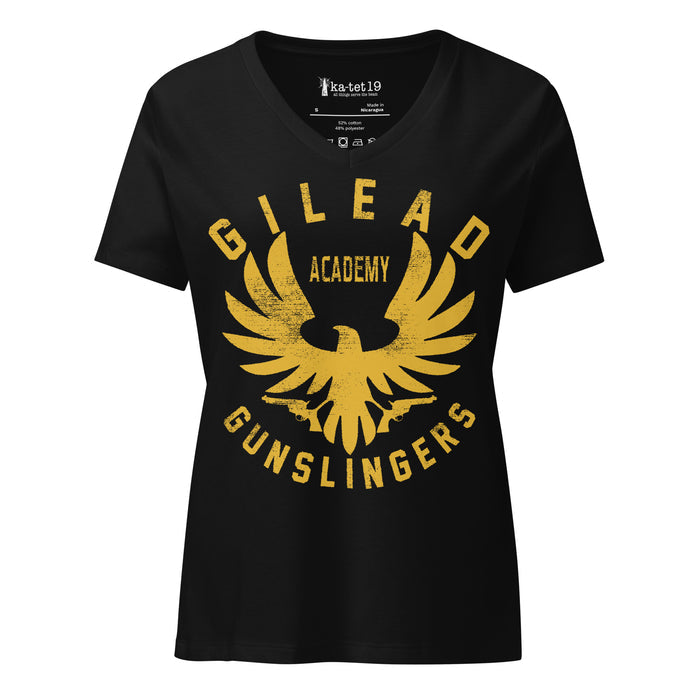 Gilead Academy Women’s relaxed v-neck t-shirt