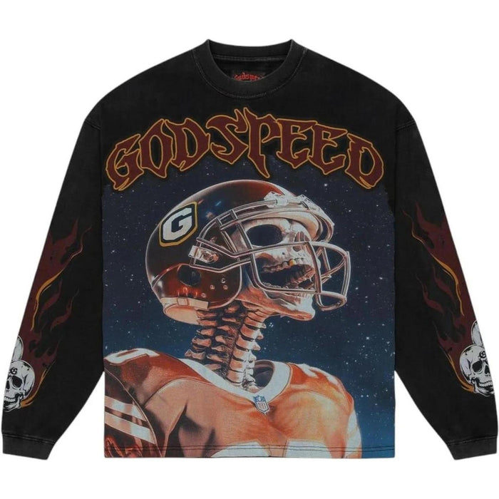 Godspeed Morale Long Sleeve T-Shirt Black