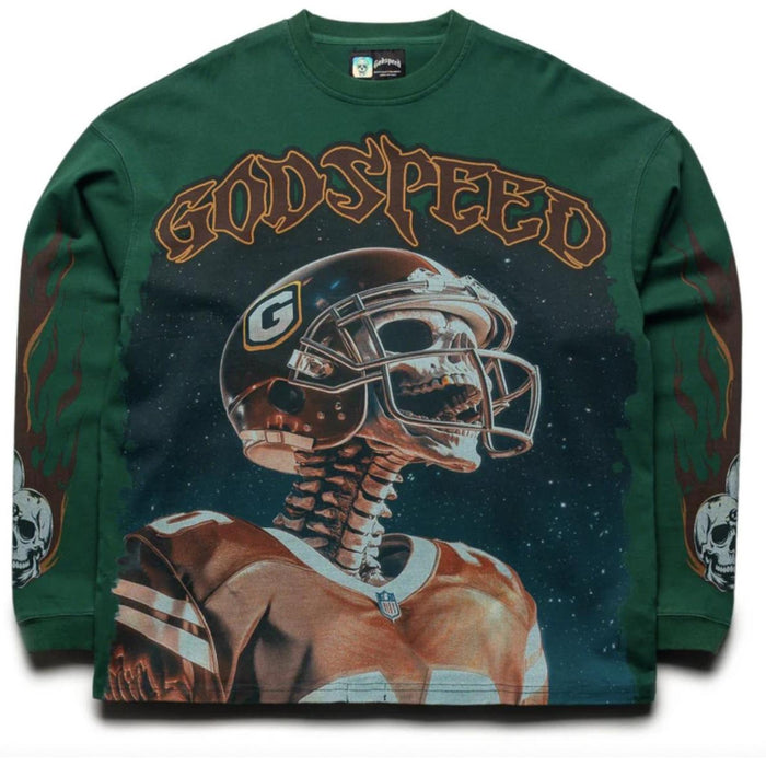 Godspeed Morale Long Sleeve T-Shirt Green