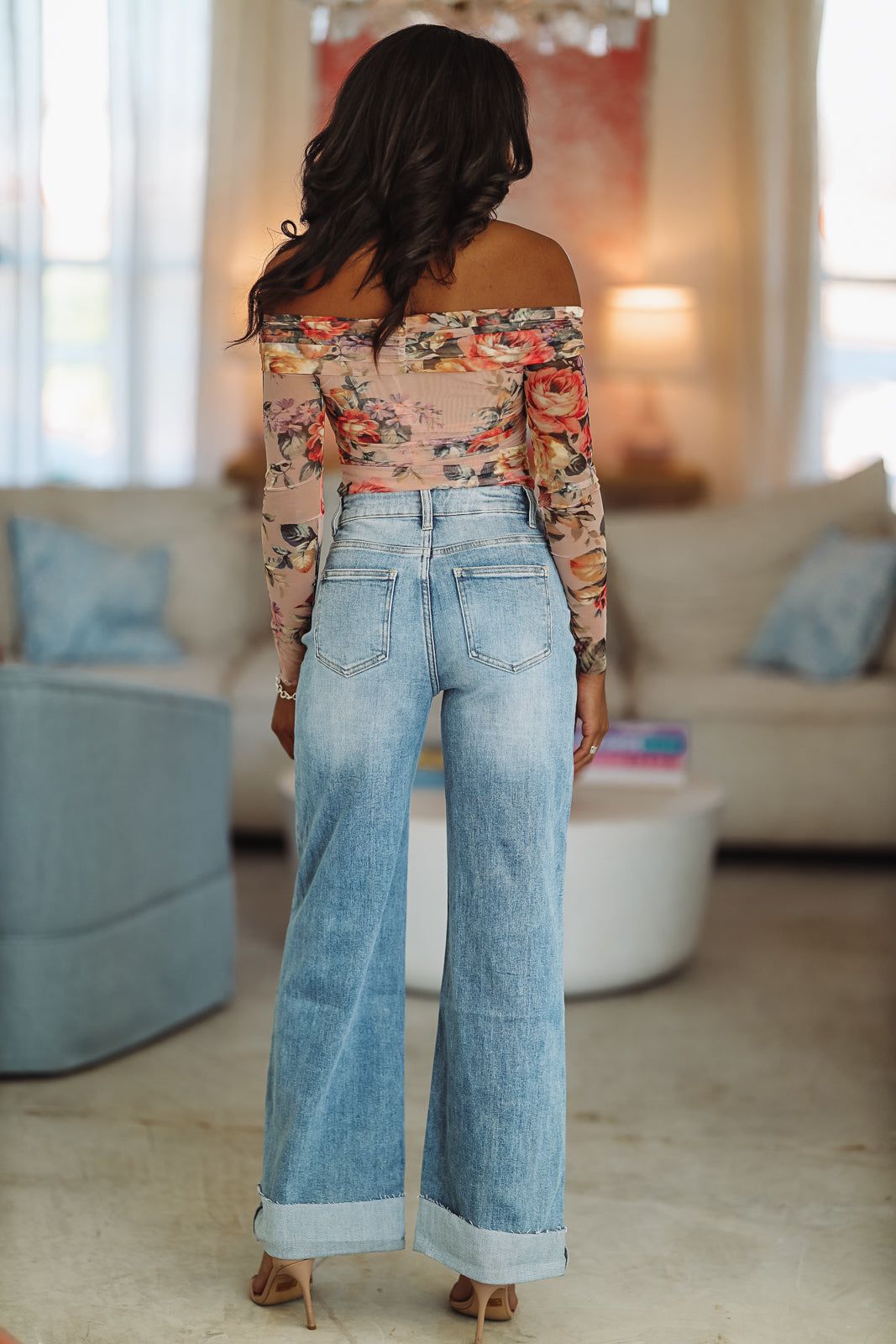 Zoya High Rise Jeans - Medium Wash