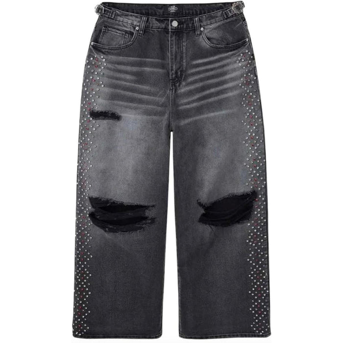 HMDD Crystal H-Star Denim Black
