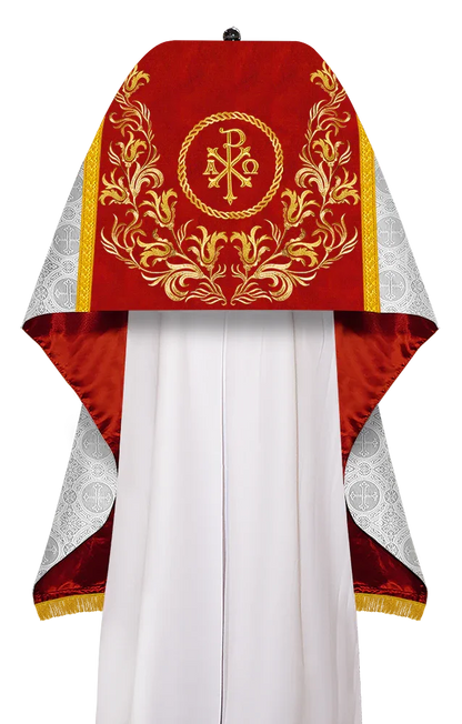 Damask / PAX / White - Red