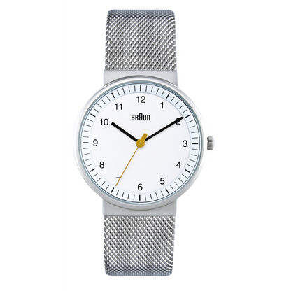 Braun, Ladies' band for BN-31WHSLMHL, steel mesh, Watch Bands,