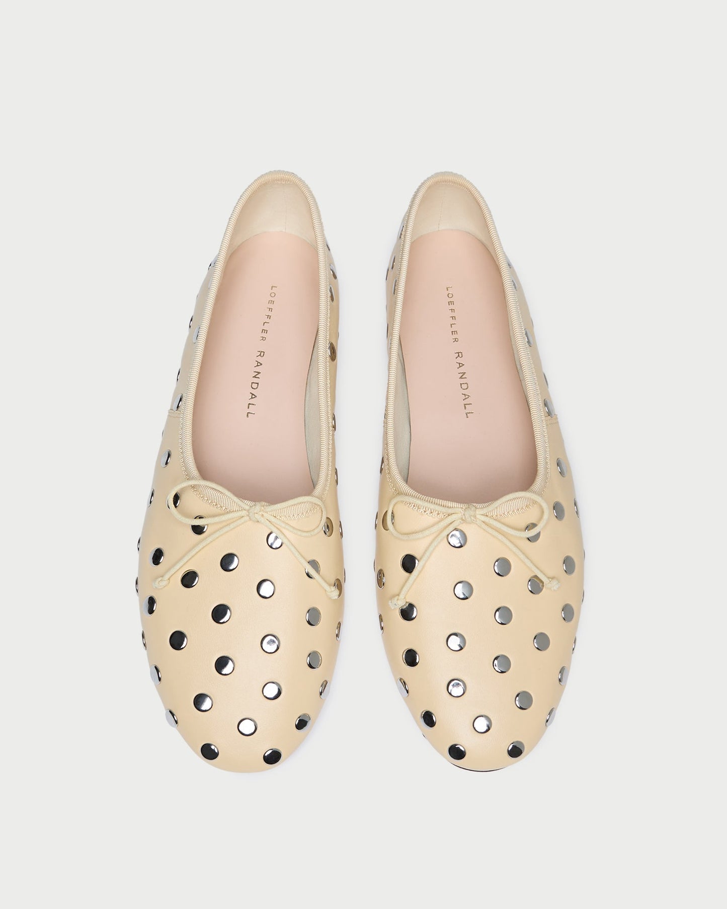 Landon Butter/Silver Ballet Flat