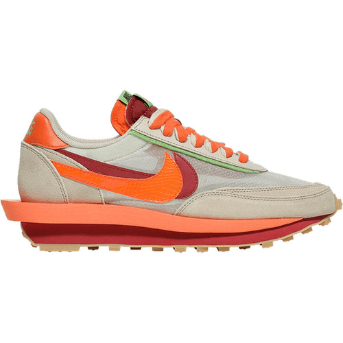 Nike LD Waffle sacai CLOT Kiss of Death Net Orange Blaze