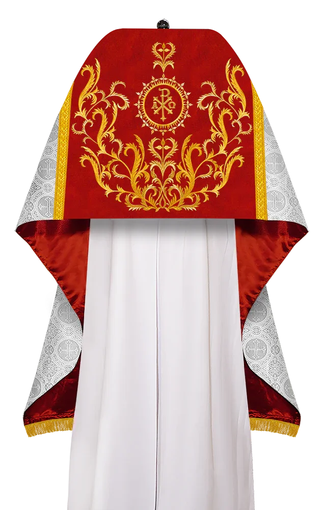 Damask / PAX / White - Red
