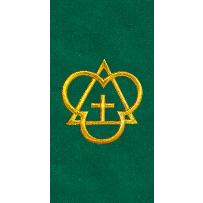 Liturgical motif embroidered Stole