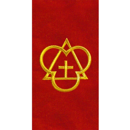 Liturgical motif embroidered Stole