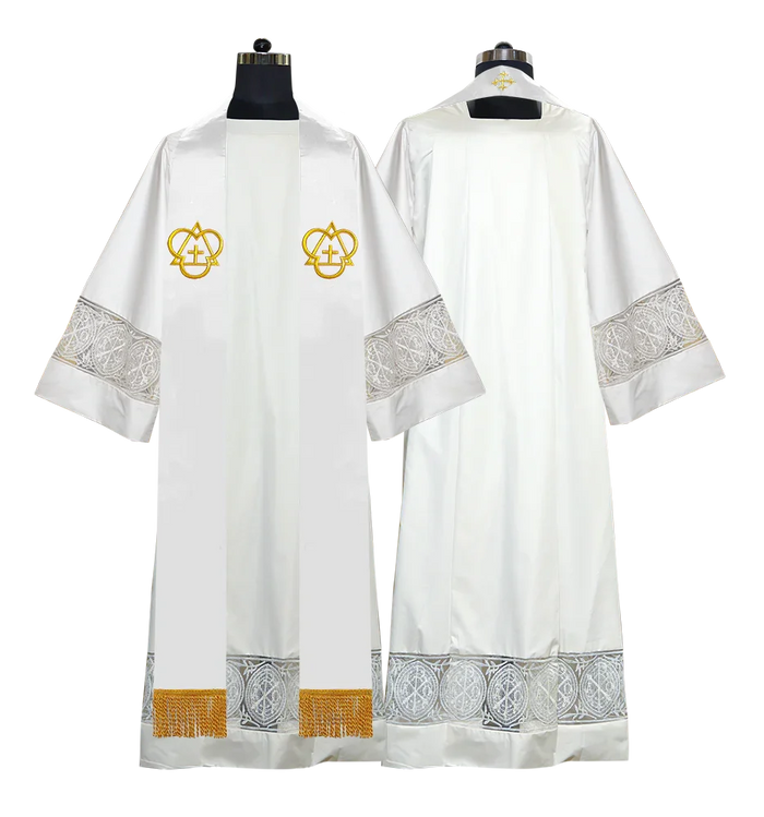 Liturgical motif embroidered Stole