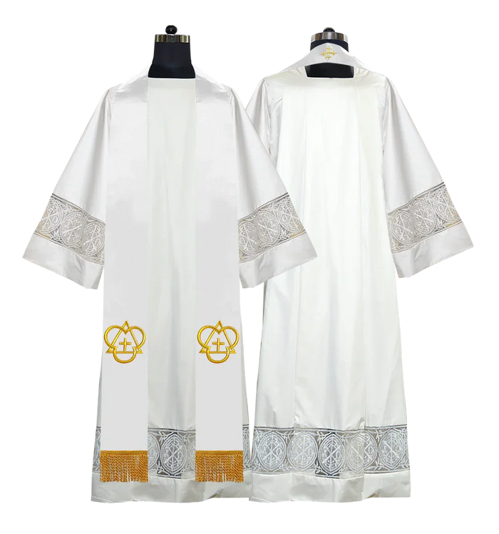 Liturgical motif embroidered Stole
