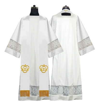 Liturgical motif embroidered Stole