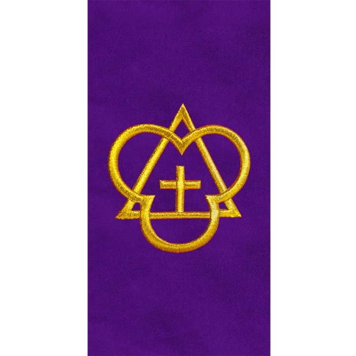 Liturgical motif embroidered Stole