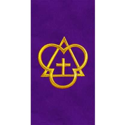 Liturgical motif embroidered Stole