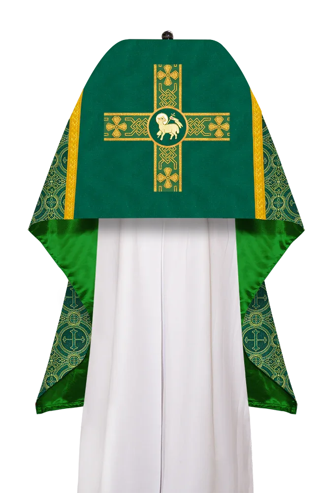 Liturgical Motif embroidered Veil