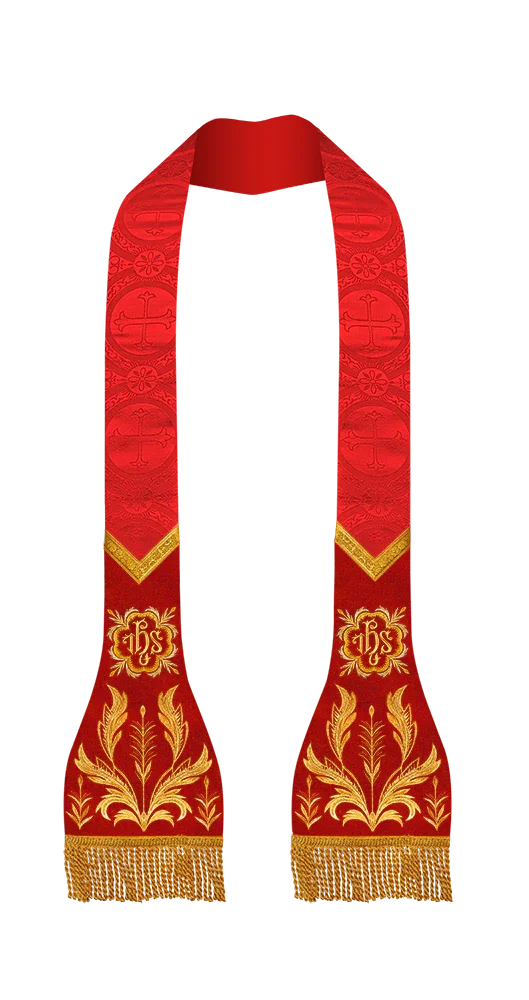 Damask / IHS / Red