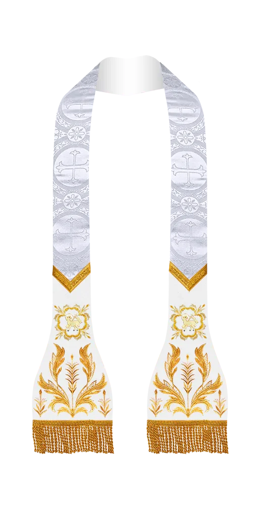 Damask / Agnus Dei / White