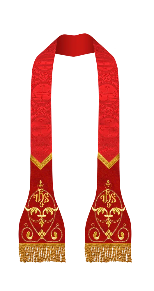 Damask / IHS / Red