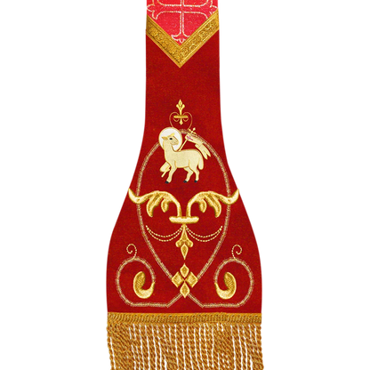 Liturgical Stole with embroidered motif
