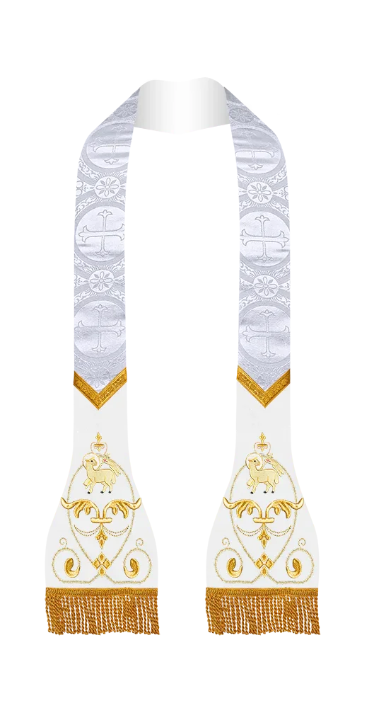 Damask / Agnus Dei / White