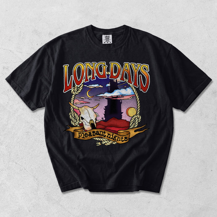Long Days Pleasant Nights Garment Dyed Tee