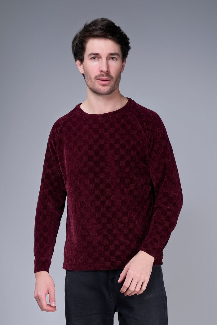 Maroon - Velvet Heritage Sweatshirt