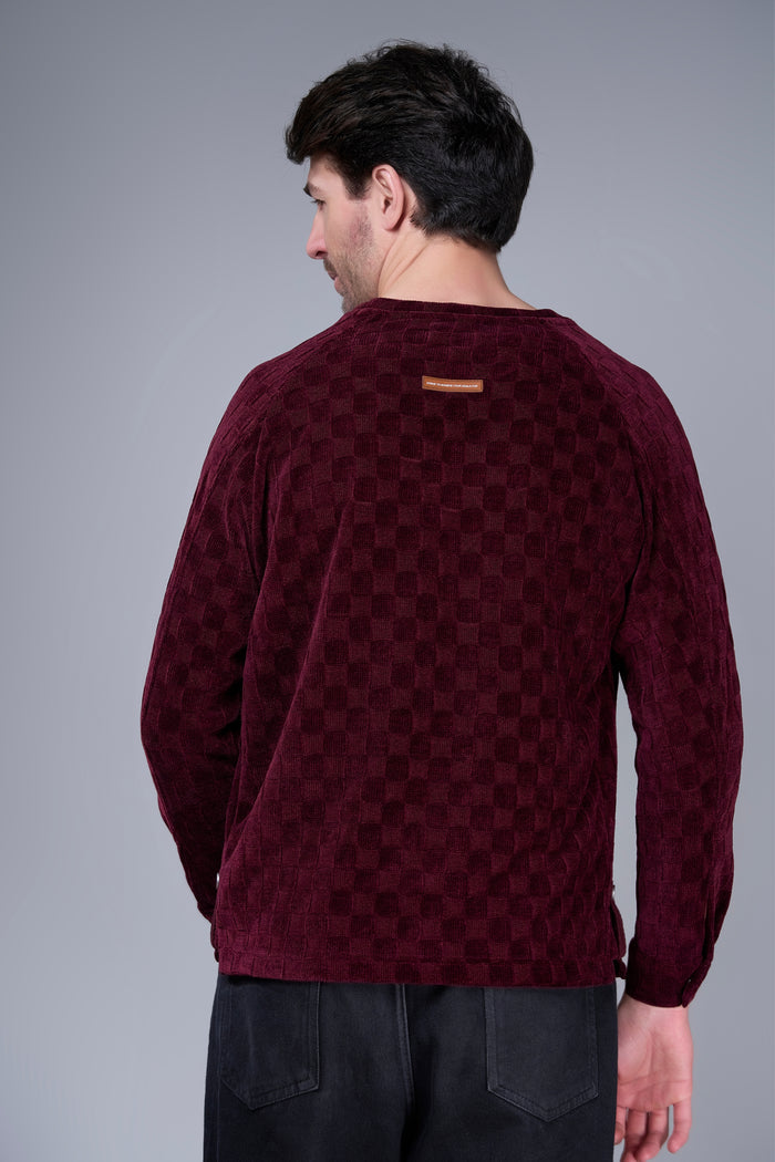 Maroon - Velvet Heritage Sweatshirt